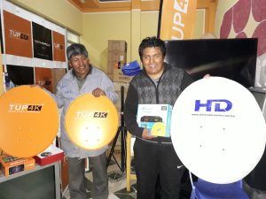 Con 300 bolivianos se puede acceder a televisión satelital