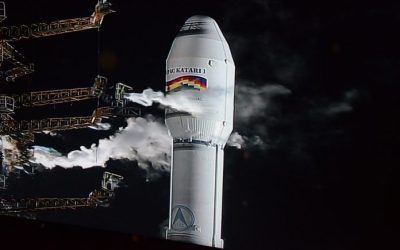 ABE socializa las bondades del satélite Túpac Katari