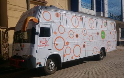 ARRANCA EL “BUS INNOVATIC” RECORRIENDO  10 MUNICIPIOS PACEÑOS RURALES