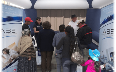 La Agencia Boliviana Espacial participa en la feria «Juntos construyendo transparencia»